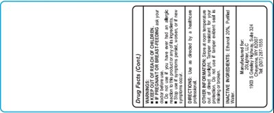 1 Oz Bottle Label (Formula 1   1 Fl Oz. Bottle Label.)